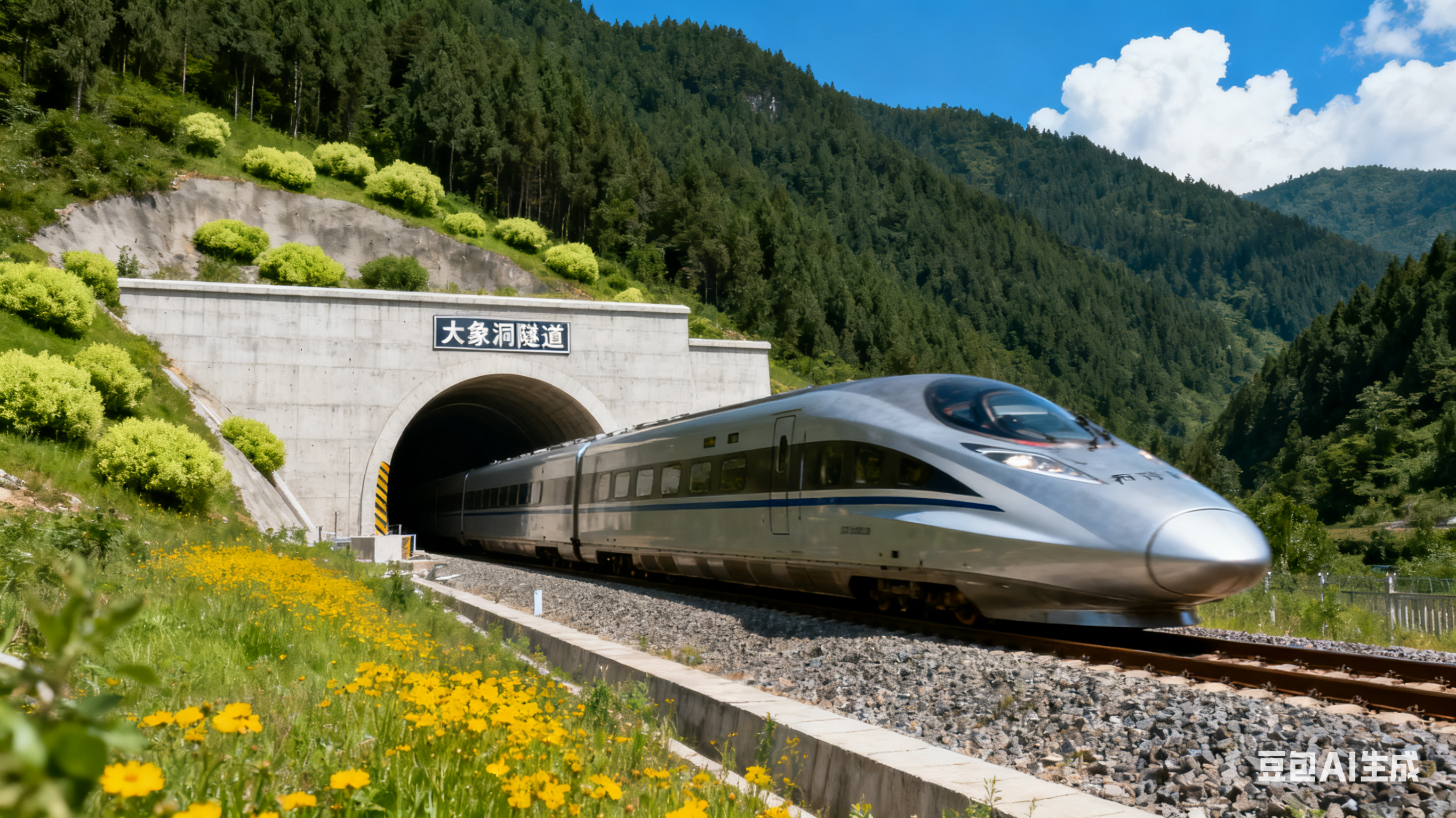 西渝高铁大象洞隧道贯通.png